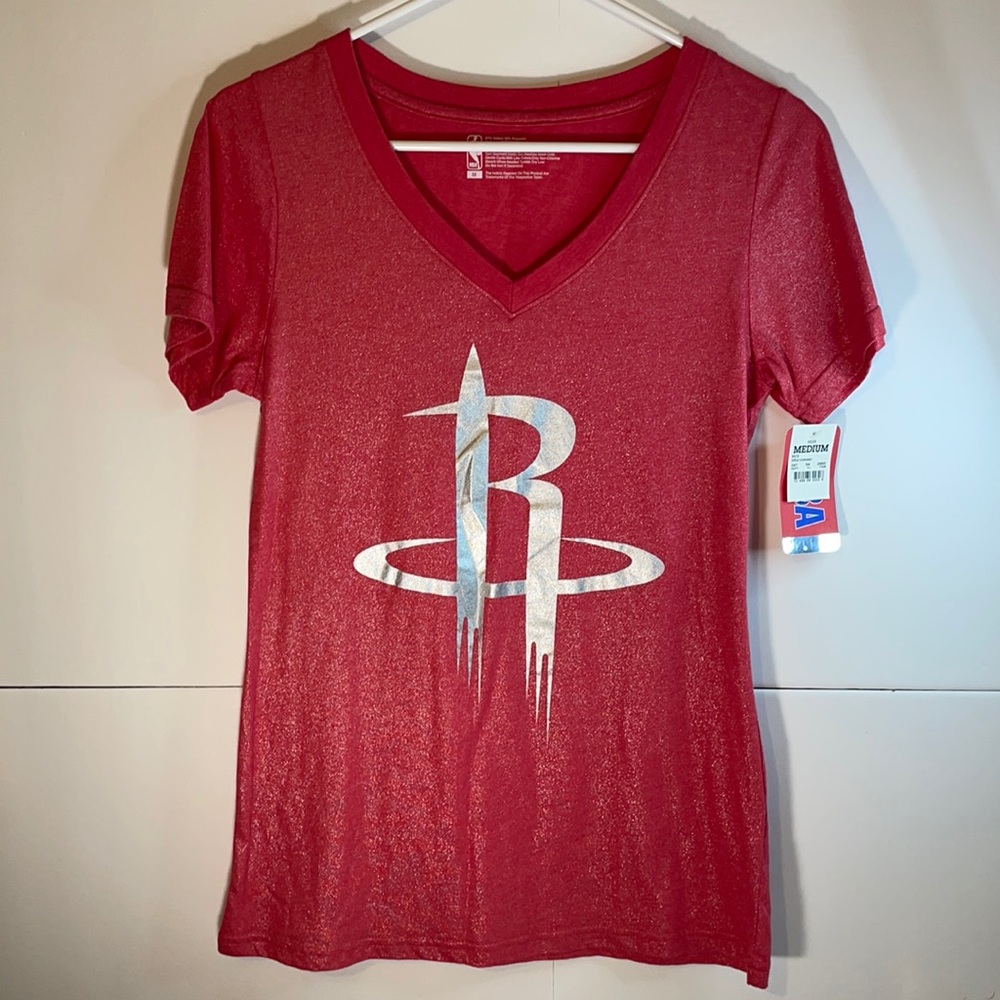 Nba Houston Rockets Womens Tee Shirt Size Medium